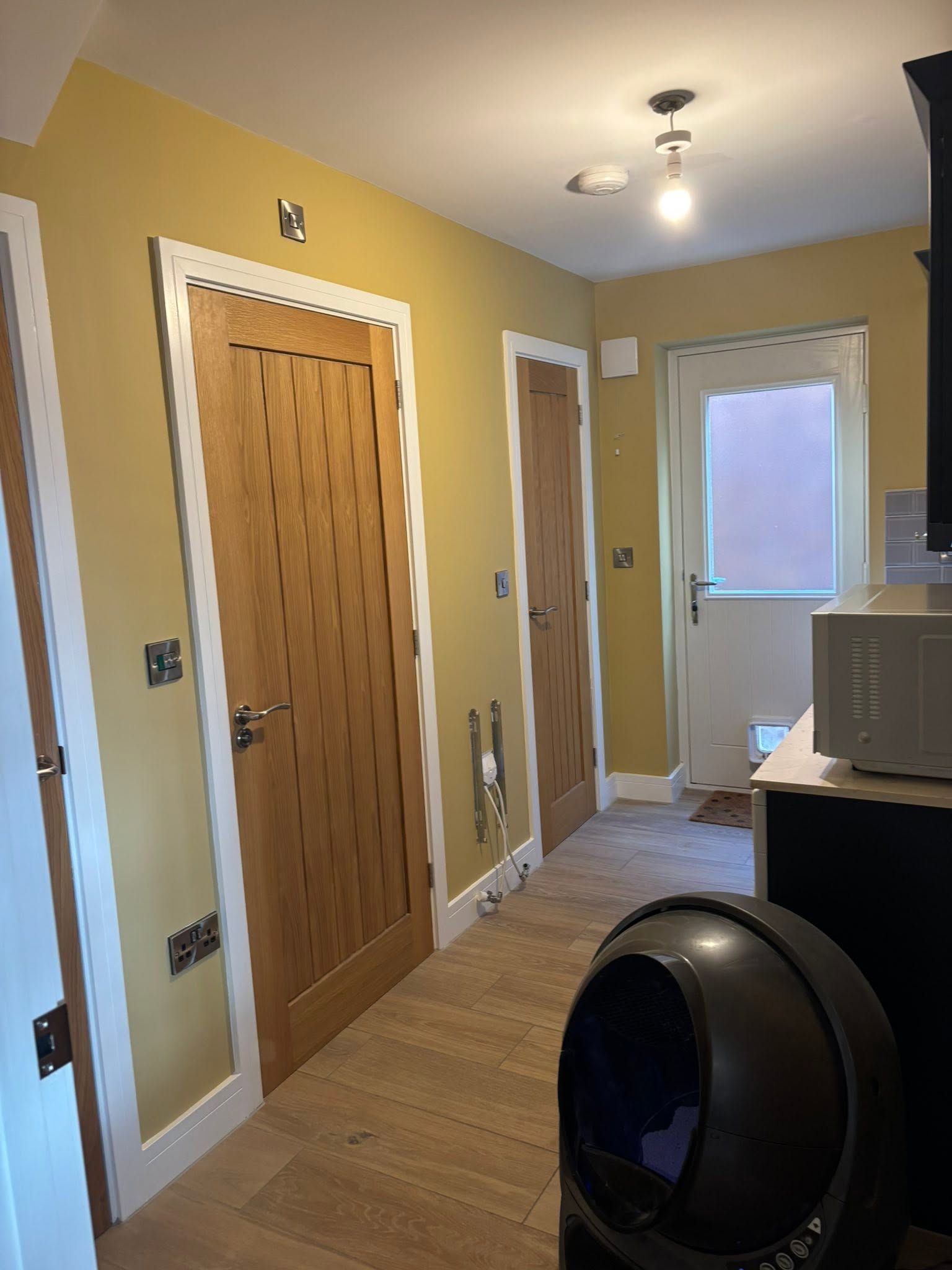 Modern hallway decorated by Millcott Decor